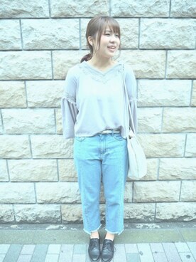 manaさん（レディース・160cm）の秋コーディネート