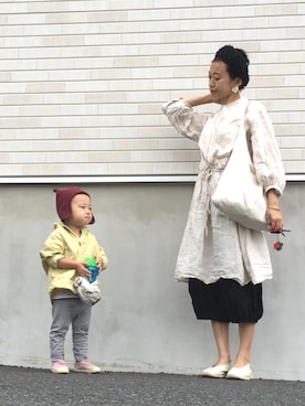 「Cienta（シエンタ）のアイテム」を使った、トトトさん（レディース・152cm）の秋コーディネート