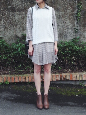 「mooncat（mooncat）のアイテム」を使った、MOONCATさん（レディース・163cm）の春コーディネート