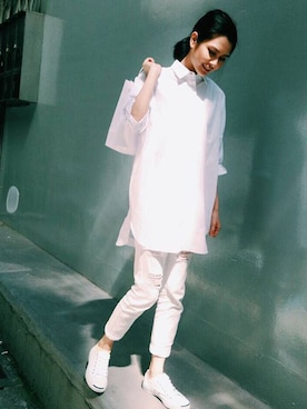 MOONCATさん（レディース・172cm）の春コーディネート