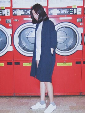 「mooncat（mooncat）のアイテム」を使った、MOONCATさん（レディース・168cm）の春コーディネート