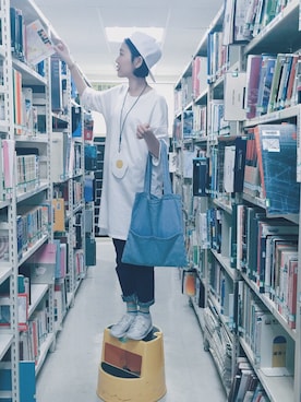 「mooncat（mooncat）のアイテム」を使った、MOONCATさん（レディース・163cm）の春コーディネート