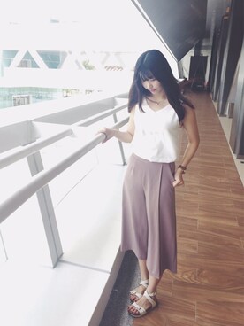 MOONCATさん（レディース・166cm）の夏コーディネート