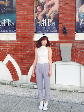 「mooncat（mooncat）のアイテム」を使った、MOONCATさん（レディース・160cm）の夏コーディネート