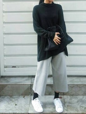 「mooncat（mooncat）のアイテム」を使った、MOONCATさん（レディース・168cm）の秋コーディネート