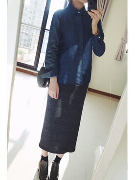 MOONCATさん（レディース・163cm）の冬コーディネート