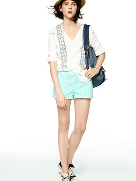 「OXYGEN（オキシゲン）のアイテム」を使った、Nordstromさん（レディース・153cm）の春コーディネート