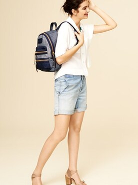 「Marc by Marc Jacobs（マークバイマークジェイコブス）のアイテム（バッグ）」を使った、Nordstromさん（レディース・153cm）の春コーディネート