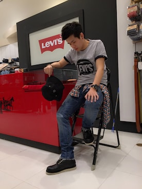 Levi's LEOさんのコーディネート