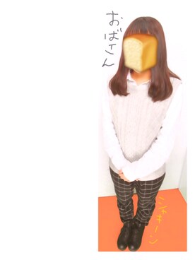 「おばショット」｜や ま ぱんさん（レディース・150cm）の春コーディネート