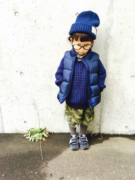 ☁︎雲とゆんちゃん☁︎さん(キッズ・90cm)の秋コーディネート