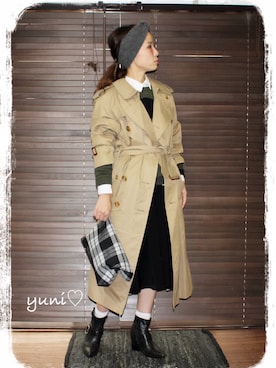 yuniさん（レディース・155cm）の冬コーディネート