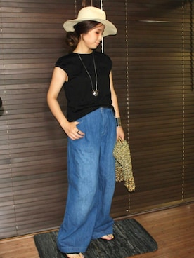 yuniさん（レディース・155cm）の夏コーディネート