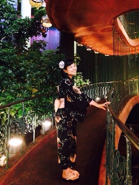 「味園ユニバース」｜ますみるくさん（レディース・165cm）の秋コーディネート