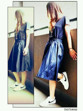 m.mさん（レディース・158cm）の夏コーディネート