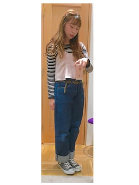 「LILY BROWN（リリーブラウン）のアイテム（キャミソール）」を使った、maimaiさん（レディース・163cm）の冬コーディネート