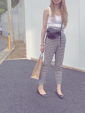「シアタープロダクツ(THEATRE PRODUCTS)」｜「アイテム（バレエシューズ）」を使った、maimaiさん（レディース・163cm）の夏コーディネート