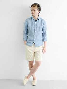 yukihigashiuraさん（メンズ・172cm）の夏コーディネート