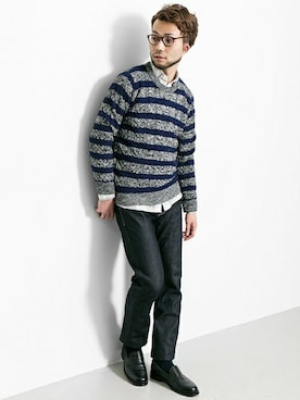 yukihigashiuraさん（メンズ・172cm）の秋コーディネート