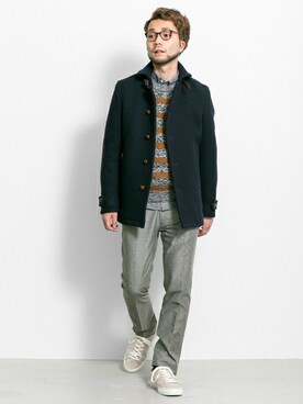 yukihigashiuraさん（メンズ・172cm）の秋コーディネート