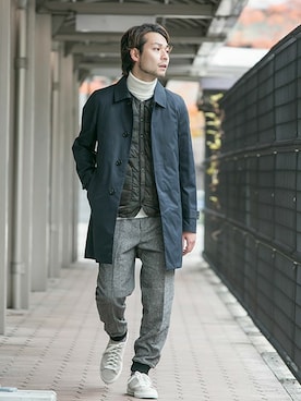 yukihigashiuraさん（メンズ・172cm）の秋コーディネート