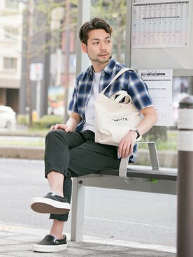 yukihigashiuraさん（メンズ・172cm）の春コーディネート