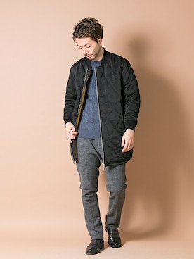 yukihigashiuraさん（メンズ・172cm）の冬コーディネート