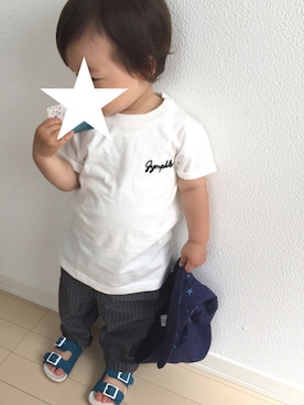 K.O..さん（キッズ・80cm）の夏コーディネート