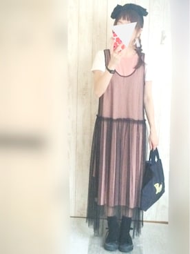 「ミナペルホネン」｜「アイテム（その他）」を使った、KORO☺︎さん（レディース・152cm）の夏コーディネート