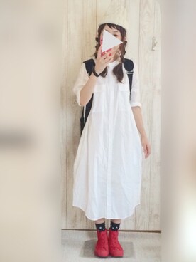 「ベレー帽推奨委員会」｜KORO☺︎さん（レディース・152cm）の秋コーディネート