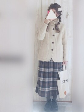 KORO☺︎さん（レディース・152cm）の冬コーディネート