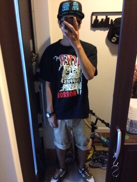 「50DUPPIES（ファイブオーダッピーズ）のアイテム」を使った、FULLMoon1212!さん（メンズ・173cm）の秋コーディネート