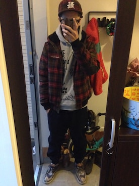 FULLMoon1212!さん（メンズ・173cm）の冬コーディネート