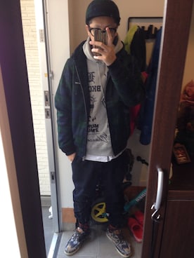 FULLMoon1212!さん（メンズ・173cm）の冬コーディネート