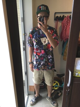 FULLMoon1212!さん(メンズ・183cm)の夏コーディネート