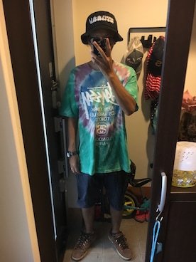 FULLMoon1212!さん（メンズ・183cm）の夏コーディネート