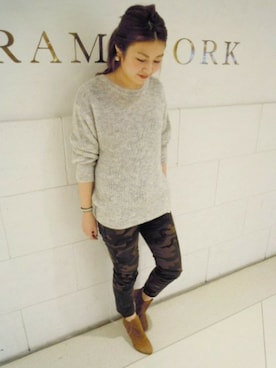 FRAMeWORK 新宿ルミネ　staff2さんのコーディネート