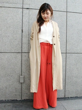 FRAMeWORK 新宿ルミネ　staff2さんのコーディネート