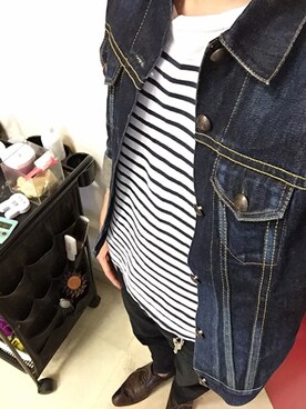 「VANQUISH」｜「アイテム（その他）」を使った、トゴウ リョウジさん（メンズ・170cm）の秋コーディネート
