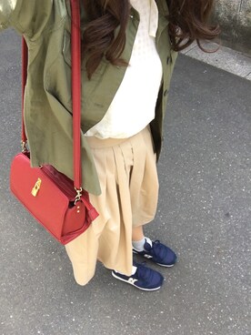 junnさん(レディース・160cm)の春コーディネート