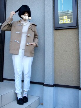 「PAR ICI」｜「アイテム（その他シューズ）」を使った、chiiiiiさん（レディース・156cm）の冬コーディネート
