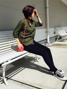 「UNIQLOコーデ」｜tmk_pさん（レディース・163cm）の春コーディネート