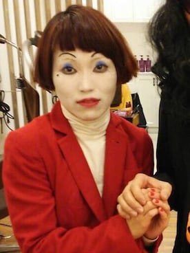 「ハロウィン」｜「アイテム（ダウンジャケット/コート）」を使った、小林 弘乃/cuzcoスタイリストさん（レディース・153cm）の冬コーディネート