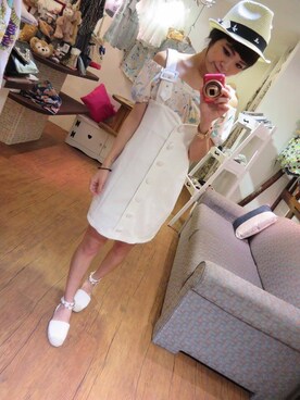 「dress」｜Yami miteさん（レディース・156cm）の春コーディネート