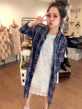 「daily look」｜Yami miteさん（レディース・155cm）の夏コーディネート