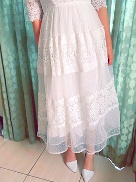 「PAZZO」｜「アイテム（ワンピース/ドレス）」を使った、Kumiさん（レディース・163cm）の夏コーディネート