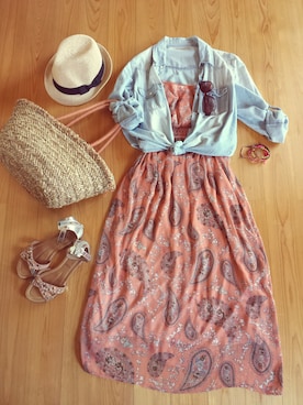 canaさん（レディース・147cm）の夏コーディネート