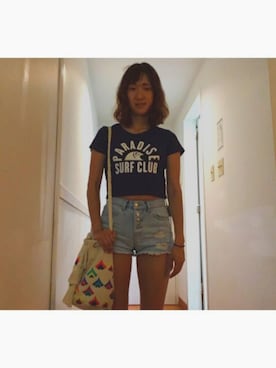 「ひとり旅」｜yukinaさん（レディース・159cm）の春コーディネート