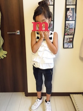 「コンバンース」｜ほしららさん（レディース・167cm）の夏コーディネート