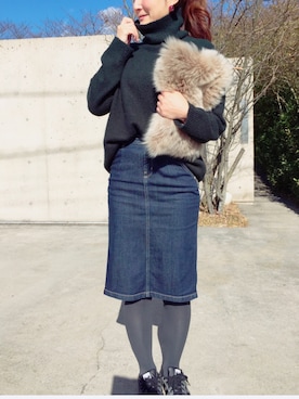 ほしららさん（レディース・167cm）の冬コーディネート